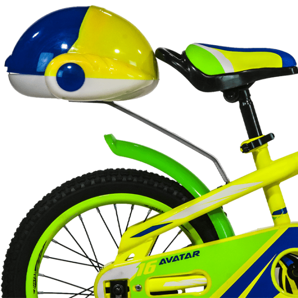Bicicletă Fulger Avatar Kid 16" Yellow Green Oțel / Pentru copii photo 2