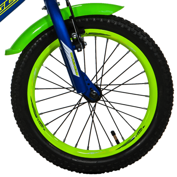 Bicicletă Fulger Avatar Kid 16" Yellow Green Oțel / Pentru copii photo 5