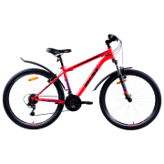 Bicicletă Aist Quest 26 20 26" 20" Red Black Oțel / Pentru adulți