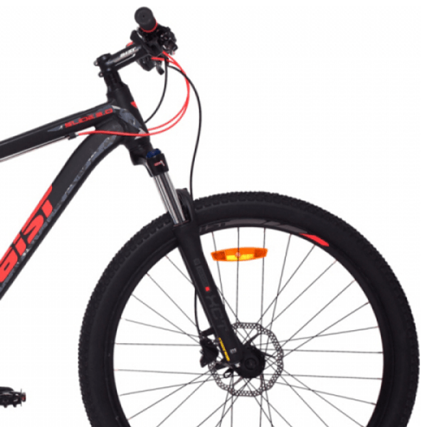 Bicicletă Aist Slide 27.5" 27.5" Black Red Aluminiu / Pentru adulți photo 3