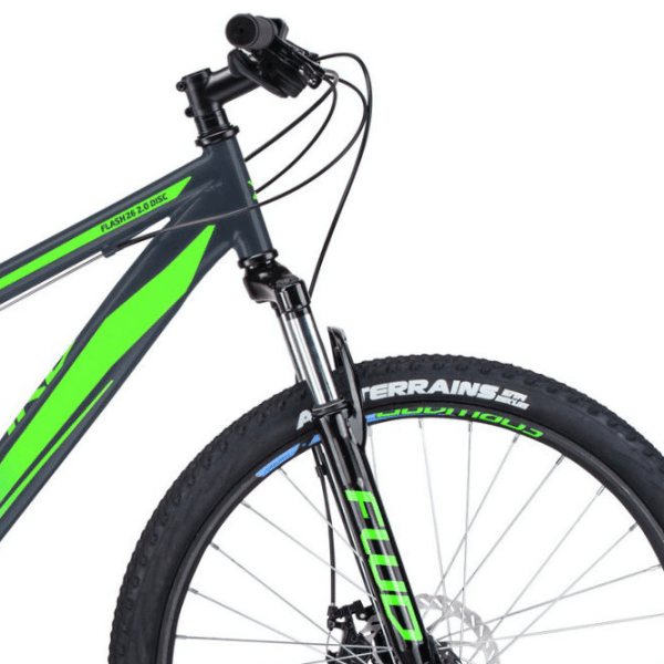 Bicicletă Forward Phaser Flash 26" 15" Gray Matte Oțel / Pentru adulți photo 1