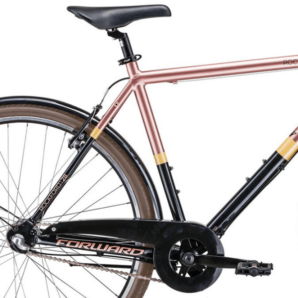 Bicicletă Forward Rockford 28" 21" Black Pink Aluminiu / Pentru adulți photo 3
