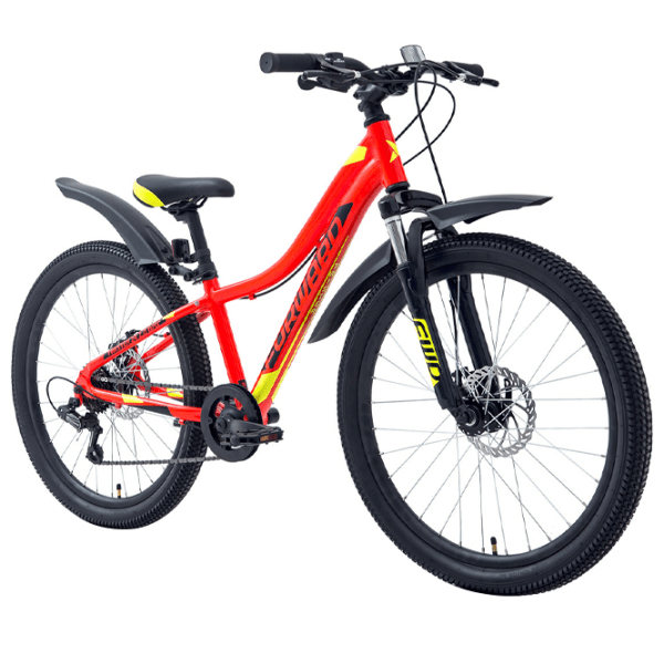 Bicicletă Forward Twister 24" 12" Red Yellow Aluminiu / Pentru copii photo 2
