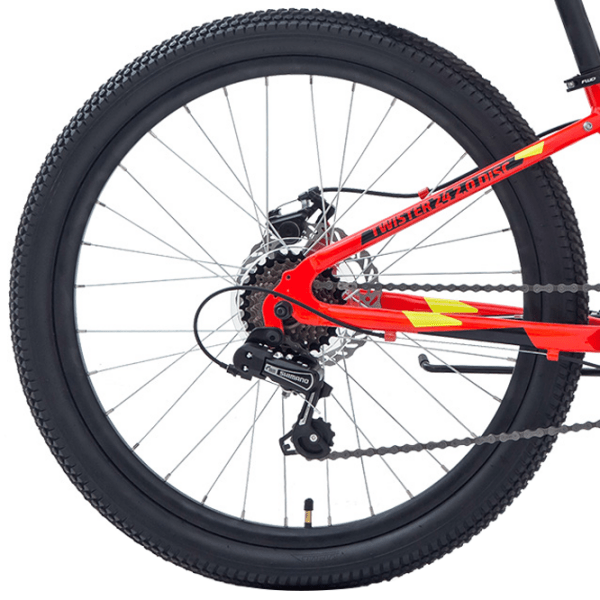 Bicicletă Forward Twister 24" 12" Red Yellow Aluminiu / Pentru copii photo 5