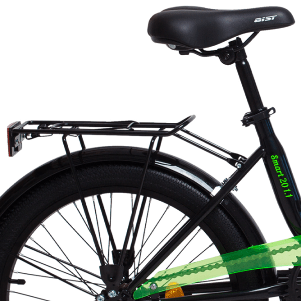 Bicicletă Aist Smart 20" 20" Black Green Oțel / Pentru adulți photo 2