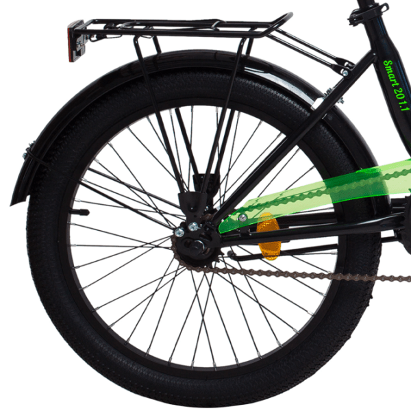 Bicicletă Aist Smart 20" 20" Black Green Oțel / Pentru adulți photo 3
