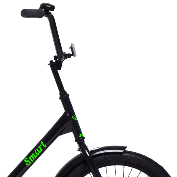 Bicicletă Aist Smart 20" 20" Black Green Oțel / Pentru adulți photo 4