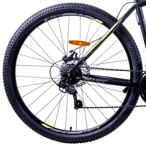 Bicicletă Aist Quest 29" 29" Black Green Oțel / Pentru adulți photo 2