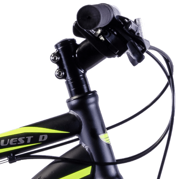 Bicicletă Aist Quest 29" 29" Black Green Oțel / Pentru adulți photo 4