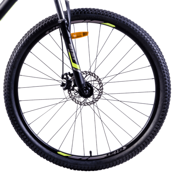 Bicicletă Aist Quest 29" 29" Black Green Oțel / Pentru adulți photo 5