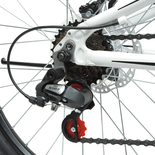 Bicicletă Forward Rise 24" 11" White Black Aluminiu / Pentru copii photo 2