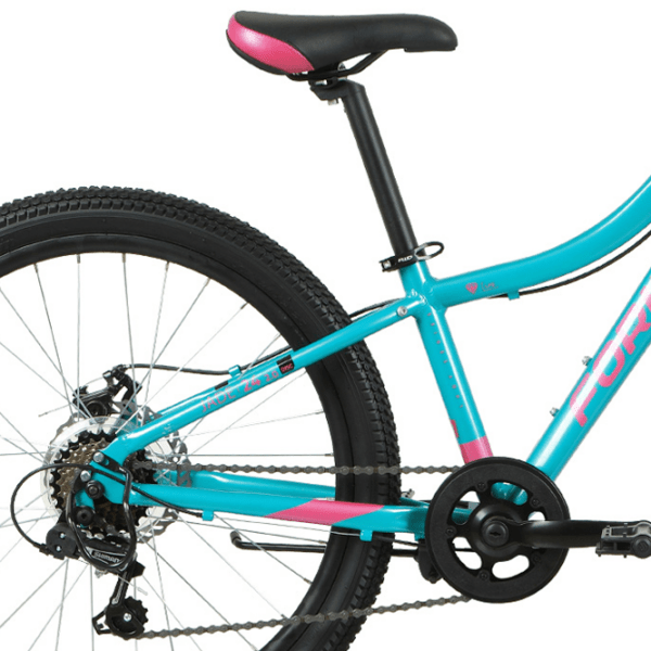 Bicicletă Forward Jade 24" 12" Blue Pink Aluminiu / Pentru copii photo 3