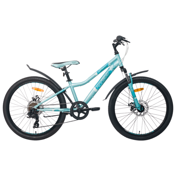 Bicicletă Aist Rosy Junior 1.1 24 24" Blue   / Pentru adulți photo 1