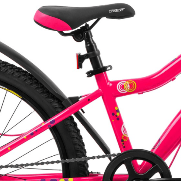 Bicicletă Aist Rosy Junior 24" 24" Pink Yellow Aluminiu / Pentru copii photo 3