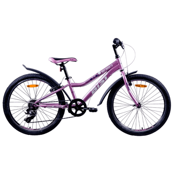 Bicicletă Aist Rosy Junior 24" 24" Violet White Oțel / Pentru copii photo 1