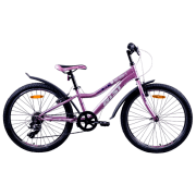 Bicicletă Aist Rosy Junior 24" 24" Violet White Oțel / Pentru copii