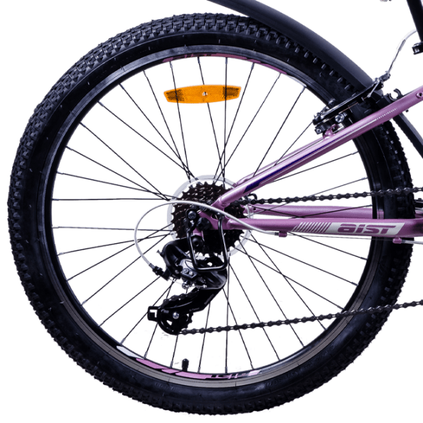 Bicicletă Aist Rosy Junior 24" 24" Violet White Oțel / Pentru copii photo 2
