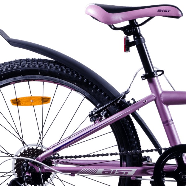 Bicicletă Aist Rosy Junior 24" 24" Violet White Oțel / Pentru copii photo 3