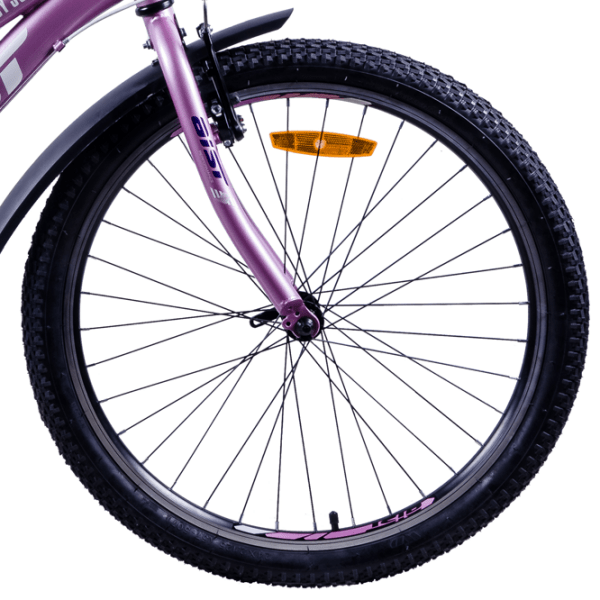 Bicicletă Aist Rosy Junior 24" 24" Violet White Oțel / Pentru copii photo 5