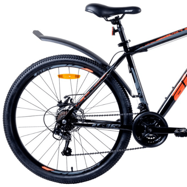 Bicicletă Aist Quest 26" 26" Black Orange Oțel / Pentru adulți photo 2