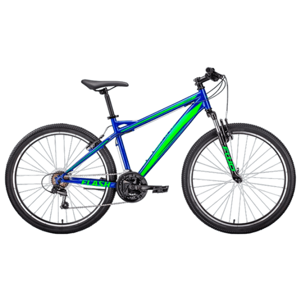 Bicicletă Forward Phaser Flash 26" 19" Blue Light Green Oțel / Pentru adulți photo 1
