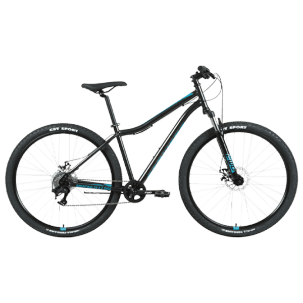 Bicicletă Forward Sporting 29" 17" Black Blue Oțel / Pentru adulți photo 1