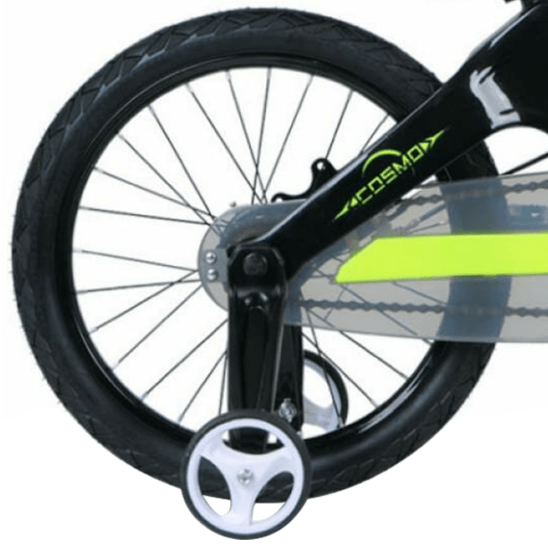 Bicicletă Forward Cosmo 14" 10" Black Green Oțel / Pentru copii photo 1