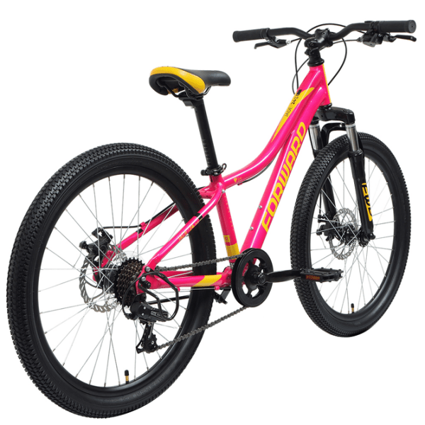 Bicicletă Forward Jade 24" 12" Pink Gold Aluminiu / Pentru copii photo 2
