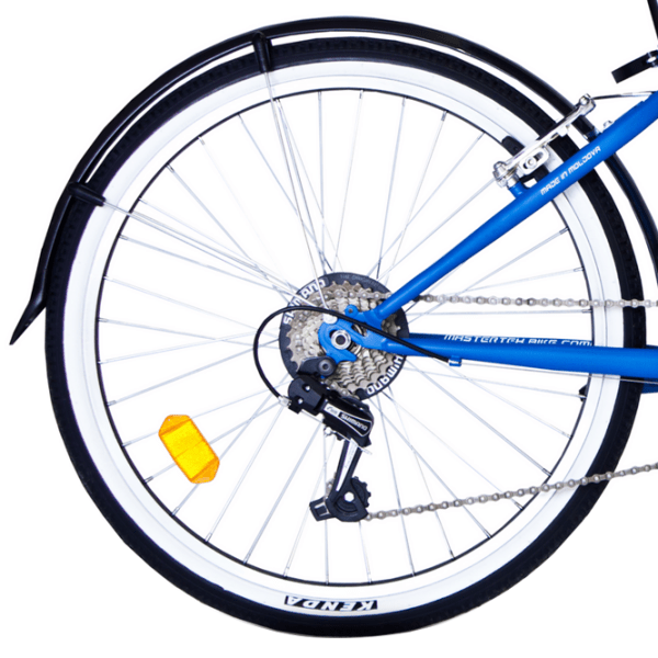 Bicicletă Andrei Tchmil Elf 24" 17" Aqua White Oțel / Pentru copii photo 1