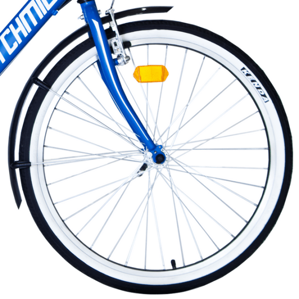 Bicicletă Andrei Tchmil Elf 24" 17" Aqua White Oțel / Pentru copii photo 4