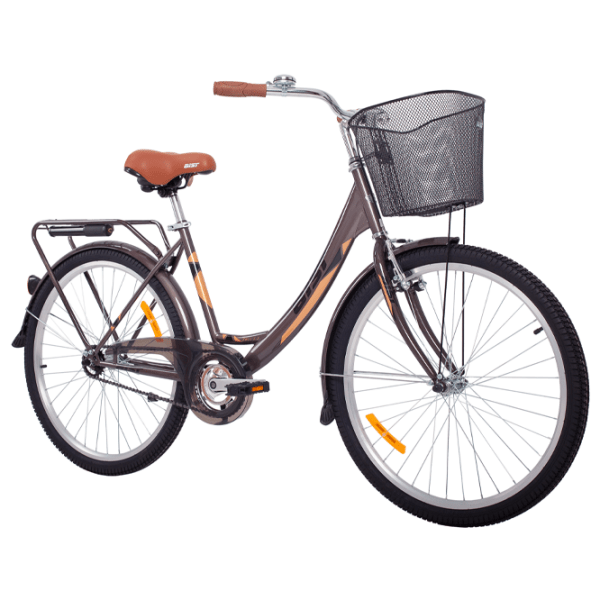 Bicicletă Aist Jazz 26" 26" Brown Black Oțel / Pentru adulți photo 1
