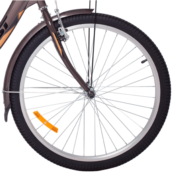 Bicicletă Aist Jazz 26" 26" Brown Black Oțel / Pentru adulți photo 5