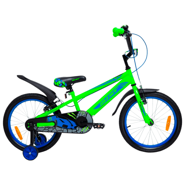 Bicicletă Aist Pluto 18 18 18" 18" Green Blue Oțel / Pentru copii photo 1