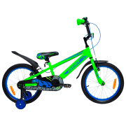 Bicicletă Aist Pluto 18 18 18" 18" Green Blue Oțel / Pentru copii