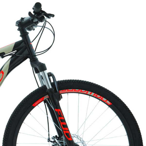 Bicicletă Forward Raptor 27.5" 18" Black Red Oțel / Pentru adulți photo 5