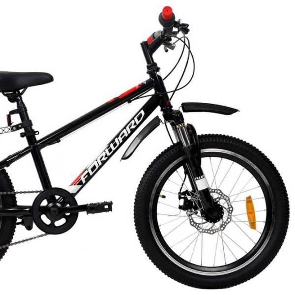 Bicicletă Forward Unit 20" 10.5" Black White Oțel / Pentru copii photo 3