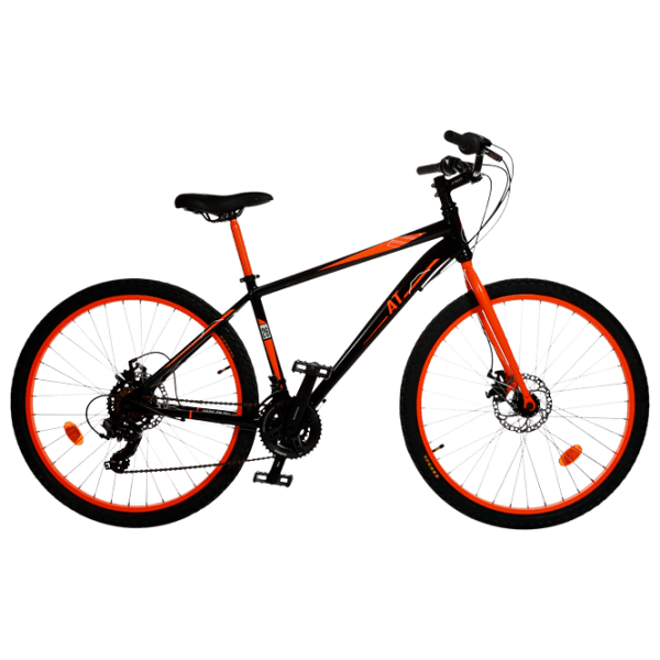 Bicicletă Andrei Tchmil Antares 26 26" 26" Black Orange Oțel / Pentru adulți photo 1