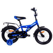 Bicicletă Aist Stitch 14 14 14" 14" Blue Black Oțel / Pentru copii