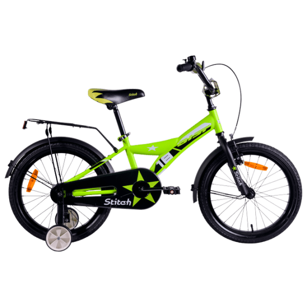 Bicicletă Aist Stitch 18 18 18" 18" Orange Black Oțel / Pentru copii photo 2