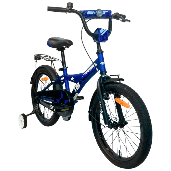 Bicicletă Aist Stitch 18 18 18" 18" Orange Black Oțel / Pentru copii photo 3