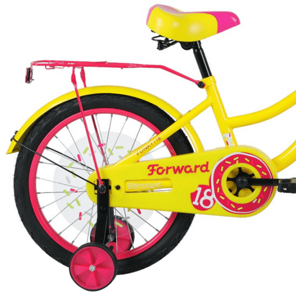Bicicletă Forward Funky 18" 16" Yellow Purple Oțel / Pentru copii photo 3