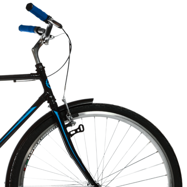 Bicicletă Andrei Tchmil Longavi 28" 28" Black Blue Oțel / Pentru adulți photo 3