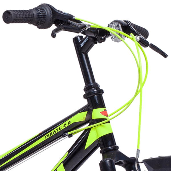 Bicicletă Aist Pirate 20" 20" Black Green Oțel / Pentru copii photo 4