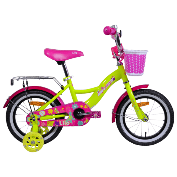 Bicicletă Aist Lilo 14 14 14" 14" Orange Blue Oțel / Pentru copii photo 2