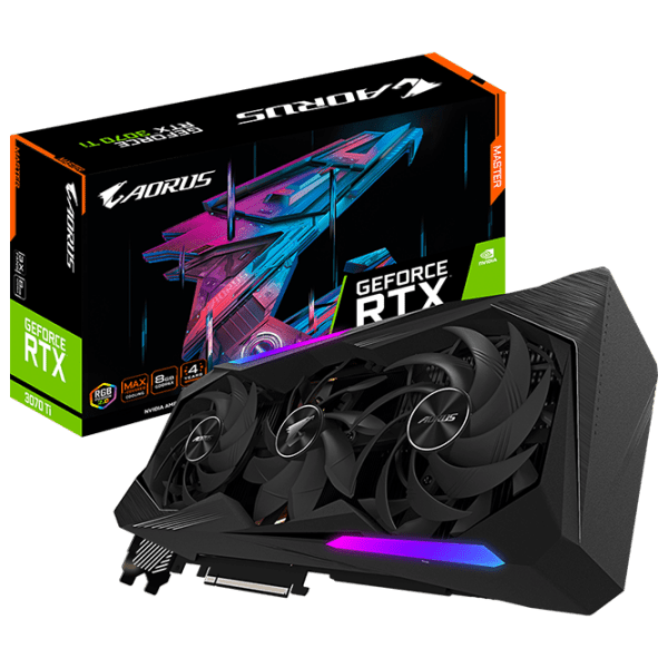 Видеокарта Gigabyte AORUS GeForce RTX 3070 Ti MASTER 8 ГБ  photo 9