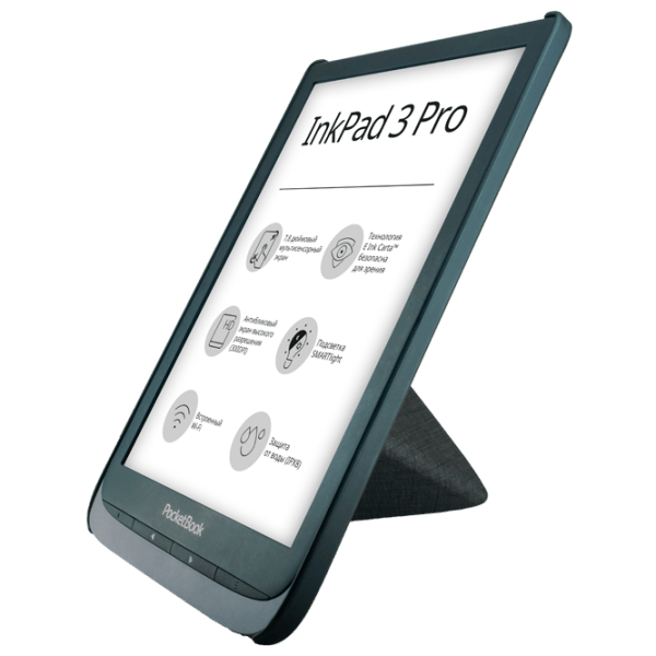 Husă pentru carte electronică Pocketbook 740 (HN-SLO-PU-740-DG-CIS) Gray Pocketbook, , Piele artificială photo 5