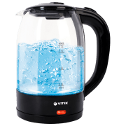 Ceainic electric Vitek VT-7092 Black 2200 W, 1.7l, Material interior: Sticlă