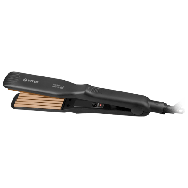 Placă pentru creponat Vitek VT-8408 Black De creponat / Turmalină / 200 °C photo 1