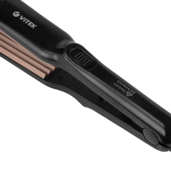 Placă pentru creponat Vitek VT-8408 Black De creponat / Turmalină / 200 °C photo 6