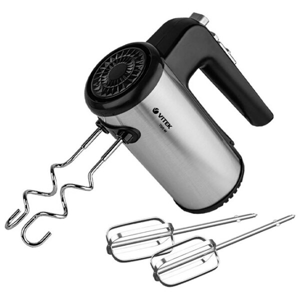 Mixer Vitek VT-1411 Inox 700 W, Numărul de viteze: 5, Regim turbo photo 2